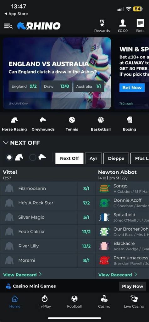 rhino bet app|Rhino.
